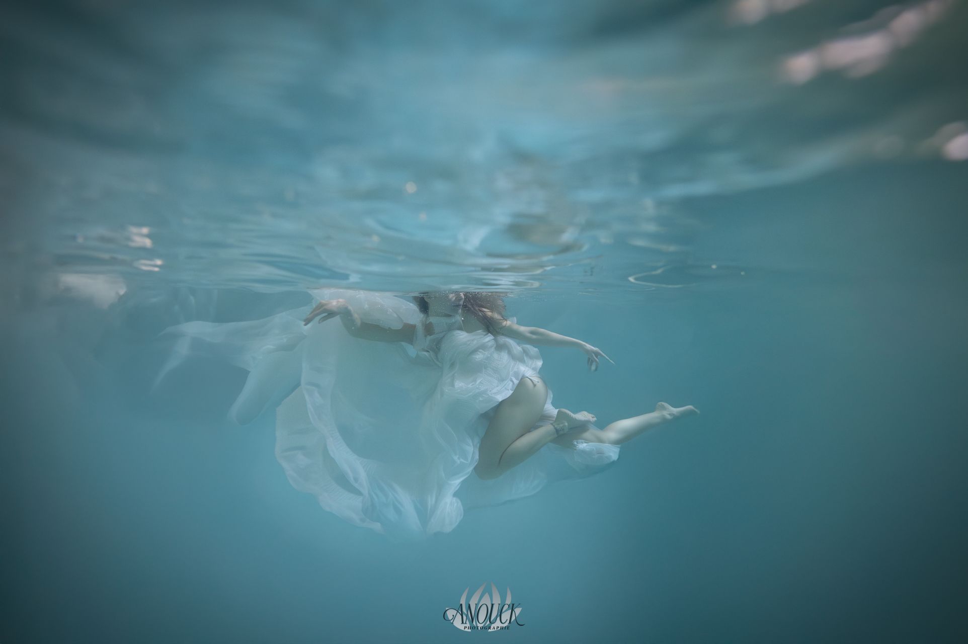 Portrait photo underwater en Suisse Romande